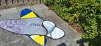 North Kitesurf board met boardbag, Watersport en Boten, Ophalen of Verzenden, Zo goed als nieuw, Minder dan 250 cm, Plank