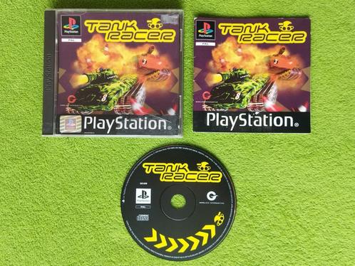 Tank Racer - Sony PS1 Playstation, Spelcomputers en Games, Games | Sony PlayStation 1, Gebruikt, Racen en Vliegen, 2 spelers, Eén computer
