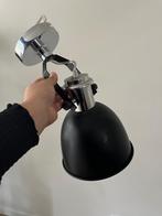 Twee plafondlampen zwart, Ophalen, Gebruikt, Metaal