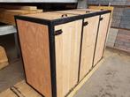 Container ombouw, kliko ombouw van douglas hout, Ophalen, Nieuw