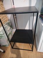Industrieel nachtkastje metaal, Minder dan 45 cm, Metaal of Aluminium, Ophalen of Verzenden, Zo goed als nieuw