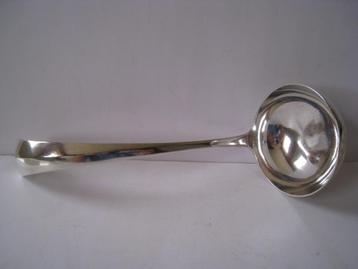 ZILVER - ZILVEREN SOEP LEPEL HAAGS LOFJE MODEL ;  125,-  beschikbaar voor biedingen