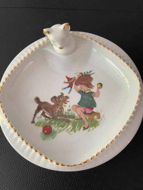 Limoges vinted babybordje, Antiek en Kunst, Antiek | Porselein, Ophalen