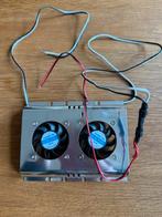 Koelfan. Computerkoeler met Dubbele Ventilator, Computers en Software, Computerkoelers, Ophalen of Verzenden, Zo goed als nieuw