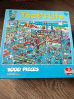 Puzzel thats life Supermarkt, Hobby en Vrije tijd, Ophalen of Verzenden, 500 t/m 1500 stukjes, Zo goed als nieuw