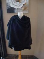 omslagdoek zwart zachte fleece 180x150 cm, Kleding | Dames, Nieuw, Ophalen of Verzenden, Jas of Mantel, Zwart