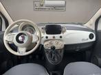 Fiat 500C 1.2 Lounge 2017 WIT | Cabrio | Nieuwe distributier, Auto's, Voorwielaandrijving, Gebruikt, 4 cilinders, Cabriolet