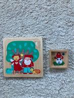 Houten Hema puzzeltje  ( Nieuw) + kleiner spelletje, Verzenden, 10 tot 50 stukjes, Zo goed als nieuw