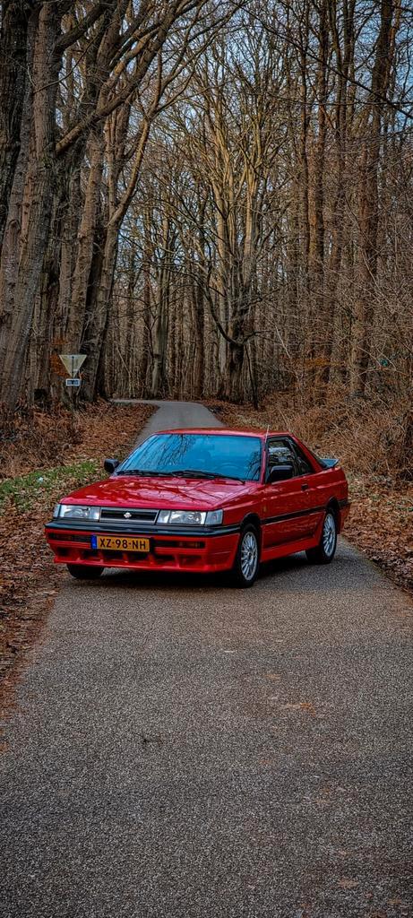 Nissan Sunny 1.6 I Coupe U9 1990 Rood, Auto's, Nissan, Particulier, Sunny, Benzine, Coupé, Handgeschakeld, Origineel Nederlands