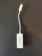 USB-C Gigabit Ethernet Adapter - Wit, Computers en Software, Pc- en Netwerkkabels, Ophalen of Verzenden, Zo goed als nieuw