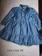 Blauwe wijde jurk, Ophalen of Verzenden, Zo goed als nieuw, Meisje, Jurk of Rok