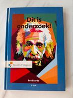 Ben Baarda - Dit is onderzoek!, Boeken, Studieboeken en Cursussen, Ben Baarda, Ophalen of Verzenden, Zo goed als nieuw