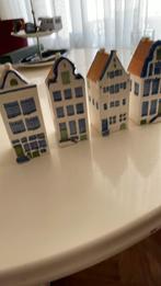 Miniatuur huisjes, grachtenpanden Elesfa Delft ware handwerk, Ophalen of Verzenden, Zo goed als nieuw