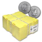 Monsterbox Zilver, Maple leaf 1oz munten 500 stuks, Ophalen of Verzenden, Zilver