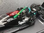 Hamilton F1 Mercedes-AMG W12E GP Brasil vlag 2021 lim. 1:18, Ophalen, Zo goed als nieuw, MiniChamps