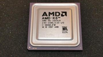 AMD | K6-200ALR | CPU | Processor | 200 MHz | Socket 7 |MOOI beschikbaar voor biedingen