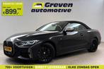 BMW 4 Serie M440i xDrive 374PK M-pakket High Executive | Cab, Euro 6, 4-Serie, 4 stoelen, Zwart