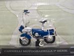 Carnielli Motograziella brommer 1:18 blue (M052), Overige merken, Serviceclientele@altaya.be, Overige typen, Nieuw