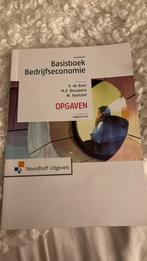 Basisboek bedrijfseconomie | opgaven | 9789001797768, Ophalen of Verzenden, Zo goed als nieuw, Economie en Marketing