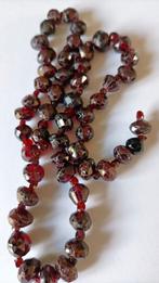 Lotje/snoer oude Granaten, Sieraden, Tassen en Uiterlijk, Antieke sieraden, Verzenden, Overige materialen, Ketting, Met edelsteen
