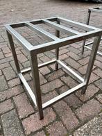 2 stuks roestvrijstalen frame, onderstel of rek, Ophalen, Gebruikt