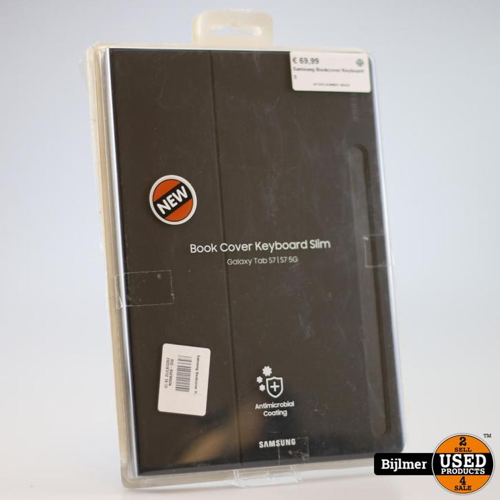 Samsung Bookcover Keyboard S TAB S7 | Nieuwstaat, Computers en Software, Tablet-hoezen, Zo goed als nieuw