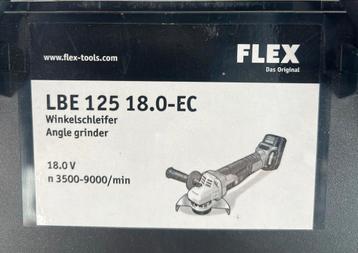 Flex LBE 125 18.0-EC Haakse Slijper - Zo Goed Als Nieuw! beschikbaar voor biedingen