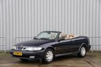 Saab 9-3 2.0 T Cabrio AUT 1999 (Recent vervangen cabrio dak), Auto's, Beige, 4 cilinders, Cabriolet, Leder