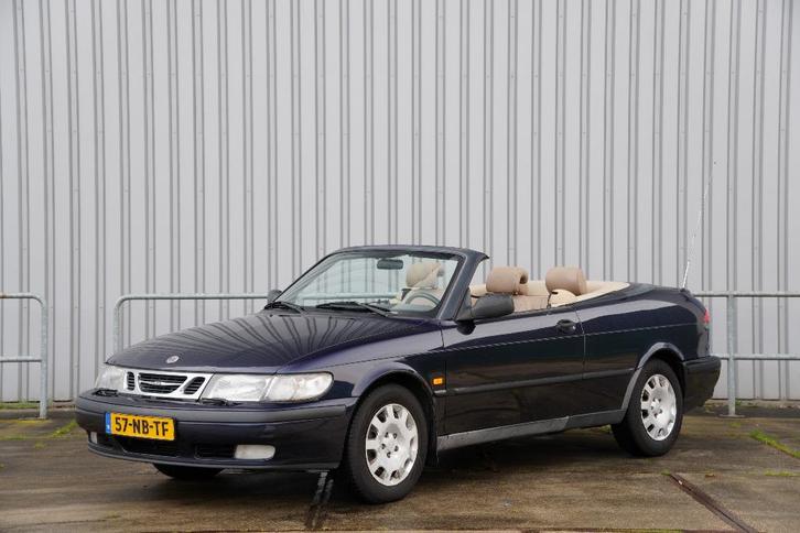 Saab 9-3 2.0 T Cabrio AUT 1999 (Recent vervangen cabrio dak), Auto's, Saab, Particulier, Saab 9-3, ABS, Airbags, Airconditioning