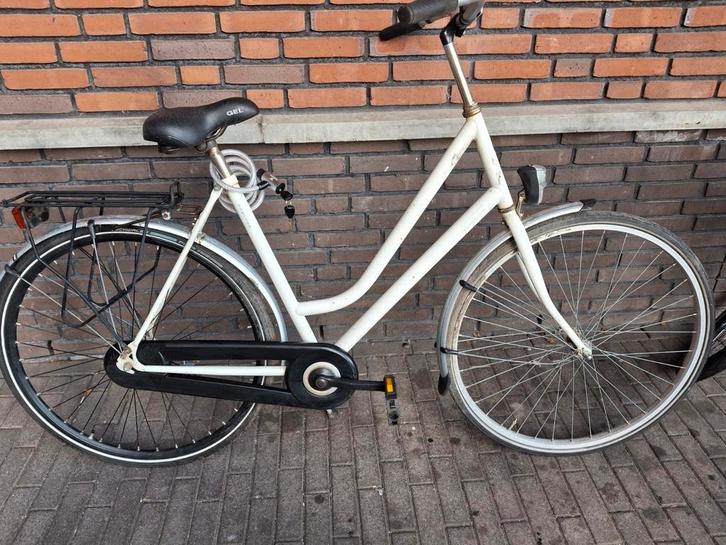 Damesfiets 26 inch, frame 54cm, Fietsen en Brommers, Fietsen | Dames | Omafietsen, Gebruikt, 53 tot 56 cm, Ophalen of Verzenden