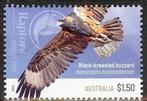 267 Australië 2025 Raptors Birds of Prey 18t, Verzenden, Gestempeld