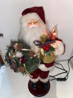 Vintage kerstman kerstdecoratie kerstspullen kerst kerstboom, Ophalen of Verzenden, Gebruikt