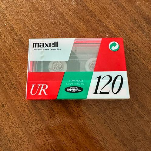 Maxell casettebandje cassette tape 120 minuten nieuw, Cd's en Dvd's, Cassettebandjes, Nieuw in verpakking, Onbespeeld, Overige genres