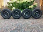 Gebruikte stalen velgen met Michelin Alpin A4 205/60 R16, Ophalen, Gebruikt