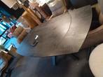 Uitschuif tafel kheops keramiek antraciet, Ophalen of Verzenden, Nieuw