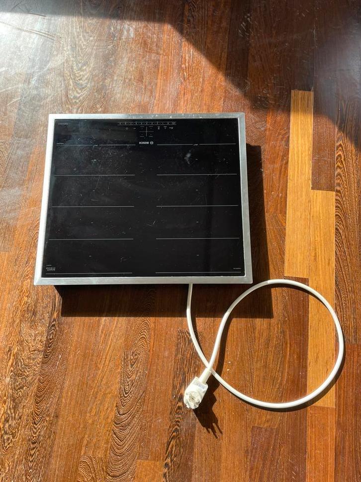Bosch PXX645FC1M kookplaat, Witgoed en Apparatuur, Kookplaten, Zo goed als nieuw, Inbouw, Inductie, 4 kookzones, Ophalen