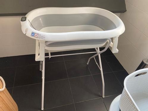 Primabobo opvouwbaar babybad + standaard + thermometer, Kinderen en Baby's, Badjes en Verzorging, Zo goed als nieuw, Badje, Overige merken