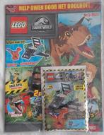 Lego jurassic park magazine met poppetje, Ophalen of Verzenden, Nieuw