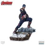 Iron Studios - 1/4 Captain America Winter Soldier Staute, Ophalen of Verzenden, Zo goed als nieuw, Fantasy