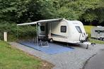 Bomvolle Hobby 495 UFE Excellent + airco + mover + luifel, Caravans en Kamperen, Caravans, Rondzit, Hobby, Schokbreker, Particulier