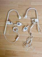 Ikea LED Lampen - Set van 2, Verstelbaar, Ophalen of Verzenden, Zo goed als nieuw, Minder dan 100 cm, Modern