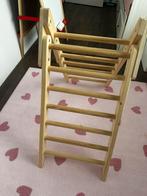 Houten pikler driehoek met tent, Ophalen of Verzenden, Zo goed als nieuw