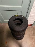 1 set Vega Apex geel GK4 banden te koop, Sport en Fitness, Karting, Verzenden, Gebruikt, Onderdelen Kart