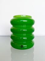 Vintage IKEA Anne Nilsson groene vaas, Ophalen of Verzenden, Minder dan 50 cm, Groen, Glas