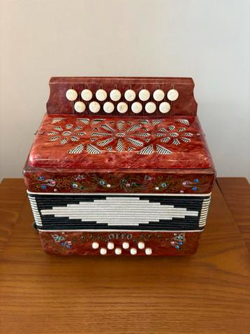 Kleine Otto Accordeon - Knopaccordeon beschikbaar voor biedingen