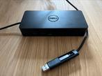 DELL D6000 USB 3.0 (3.1 Gen 1) Type-C Dock + 90W Voeding, Laptop, Docking station, Ophalen of Verzenden, Zo goed als nieuw