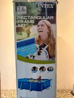 Intex zwembad 2.60m, Ophalen, Minder dan 80 cm, Zo goed als nieuw, Opzetzwembad