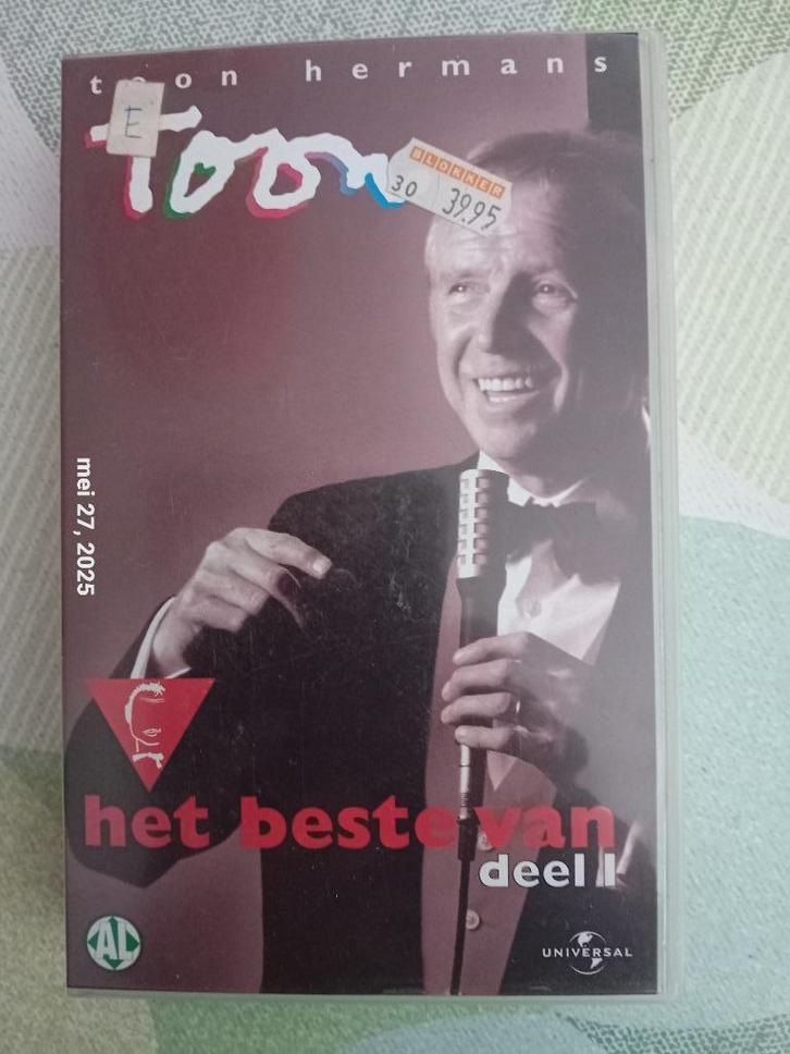VHS : Bjorn en Toon, Cd's en Dvd's, VHS | Documentaire, Tv en Muziek, Gebruikt, Muziek en Concerten, Alle leeftijden, Ophalen of Verzenden