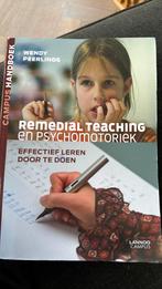 Wendy Peerlings - Remedial teaching en psychomotoriek, Ophalen of Verzenden, Zo goed als nieuw, Wendy Peerlings