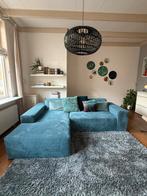 NADUVI Hoekbank - Zo Goed Als Nieuw!, Huis en Inrichting, Banken | Complete zithoeken, Ophalen, Zo goed als nieuw, Stof